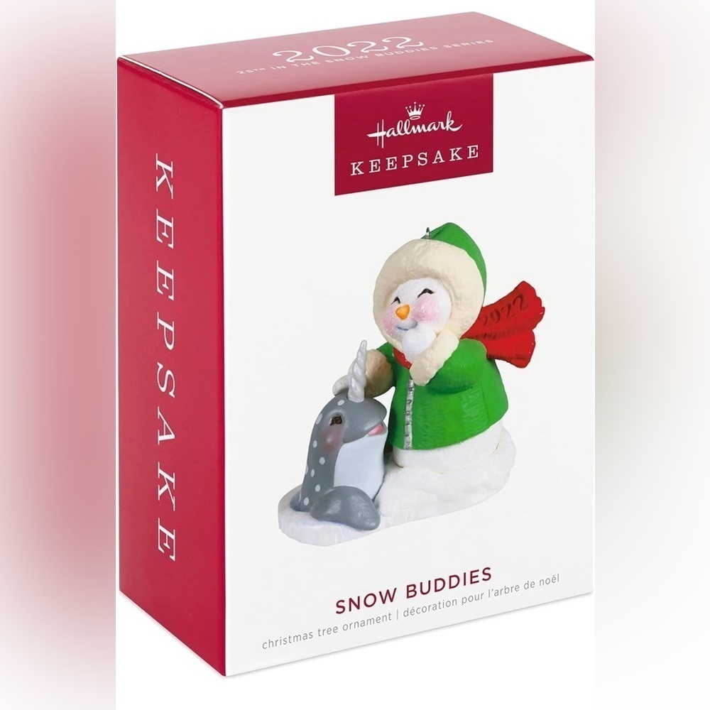 Hallmark Keepsake 25th in the series Snow Buddies Ornaments